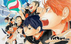 Karasuno Haikyuu Teams Fanart Wallpaper