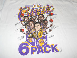 Kareem Abdul-jabbar Lakers Caricature Wallpaper