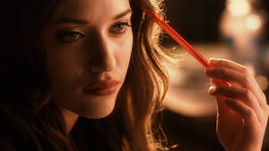 Kat Dennings As Caroline Wexler From Daydream Nation Wallpaper