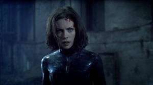 Kate Beckinsale Underworld Lead Character Selena Wallpaper