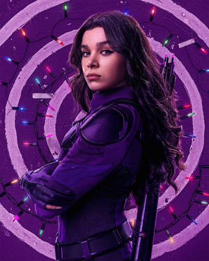 Kate Bishop Hawkeye Character Poster Wallpaper