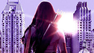 Kate Bishop Teaser Poster Hawkeye Wallpaper