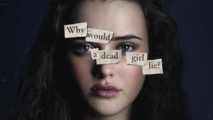 Katherine Langford 13 Reasons Why Poster Wallpaper