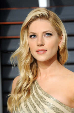 Katheryn Winnick Elegant Portrait Wallpaper