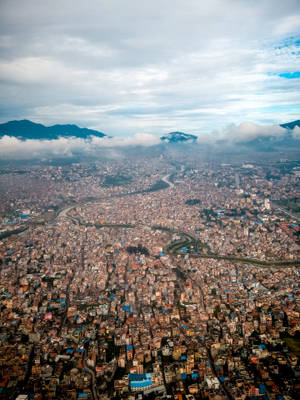 Kathmandu Aerial View Wallpaper