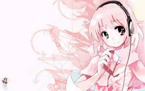 Kawaii Girl Laptop Wallpaper