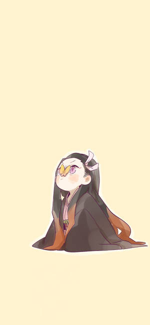 Kawaii Nezuko Aesthetic Wallpaper