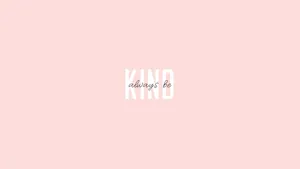 Kawaii Pink Aesthetic Desktop Wallpaper Wallpaper