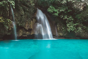 Kawasan Waterfalls Photography Wallpaper