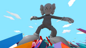 Kaws Companion From Below Wallpaper