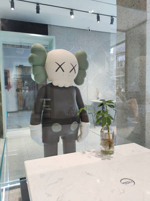 Kaws Companion Toy Figure Wallpaper