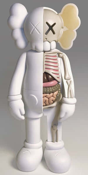 Kaws' Cool Character Comes To Life Wallpaper