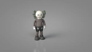 Kaws Grey Companion Wallpaper