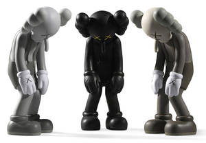 Kaws Small Lie Figures Wallpaper