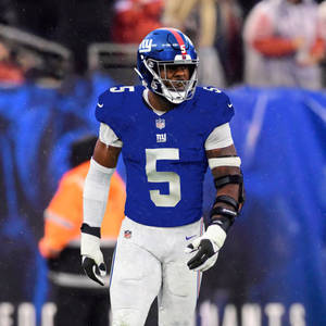 Kayvon Thibodeaux Football Player New York Giants Wallpaper