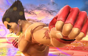 Kazuya Mishima Fighting Stance Wallpaper