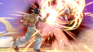 Kazuya Mishima Super Smash Bros Game Wallpaper