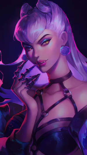 Kda Evelynn Fan Made Art Wallpaper