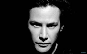 Keanu Reeves Grayscale Effect Wallpaper