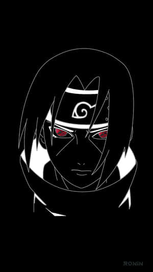 Keep An Eye Out With The Minimalist Sharingan Wallpaper