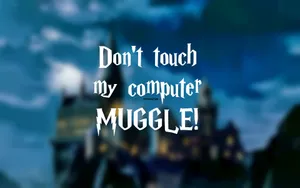 Keep Your Hands Off My Computer! Wallpaper