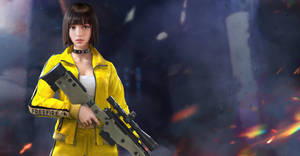 Kelly Free Fire Season 1 Wallpaper