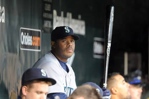 Ken Griffey Jr In Dugout Wallpaper