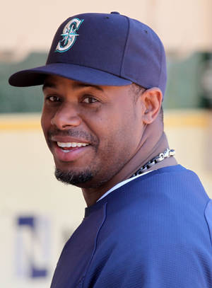 Ken Griffey Jr Smiling At Camera Wallpaper