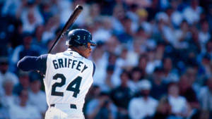 Ken Griffey Jr Young Batter Wallpaper