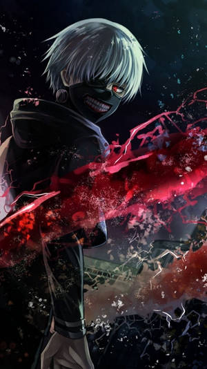 Ken Kaneki Anime Iphone Wallpaper