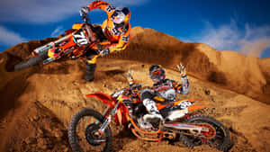 Ken Roczen Blazing His Way To Success Wallpaper