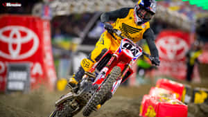 Ken Roczen Flaunting His Master Skill In Motocross Wallpaper