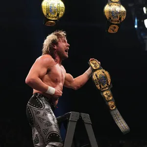 Kenny Omega Aew Trios World Championship Belt Wallpaper