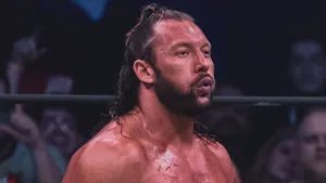 Kenny Omega In Action At Aew All Out 2022 Wallpaper