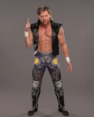 Kenny Omega Wrestling Attire Photoshoot Wallpaper