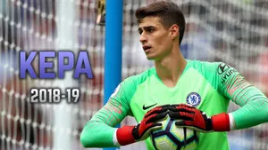 Kepa Arrizabalaga 2018-2019 Season Wallpaper