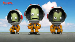 Kerbal Space Program Aliens In Land Wallpaper