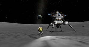 Kerbal Space Program Moon Wallpaper