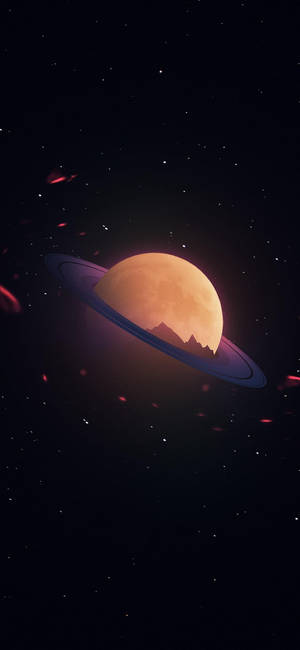 Keren Planet Saturn Wallpaper