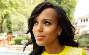 Kerry Washington Award Winning Actress Wallpaper