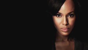 Kerry Washington In Character For Scandal Series Wallpaper