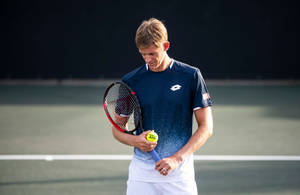 Kevin Anderson In Action Wallpaper