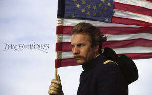 Kevin Costner Dances With Wolves Wallpaper