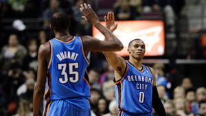 Kevin Durant High Five Wallpaper