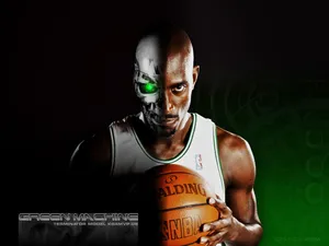 Kevin Garnett Skeleton Art Wallpaper