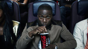 Kevin Hart Drinking Soda Wallpaper