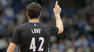 Kevin Love Back View Wallpaper
