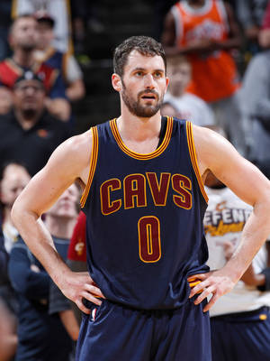 Kevin Love - Prominent Nba Star Wallpaper