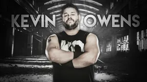 Kevin Owens Wrestler Poster Wallpaper