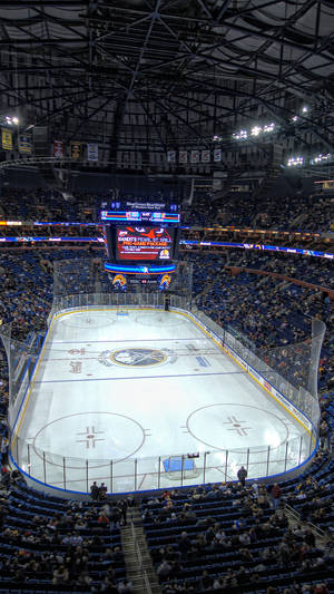 Keybank Center Arena Ice Hockey Game Venue Wallpaper